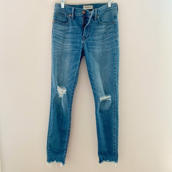 Madewell 9" High Rise Skinny Jean in Size 26 - Picture 3 of 5